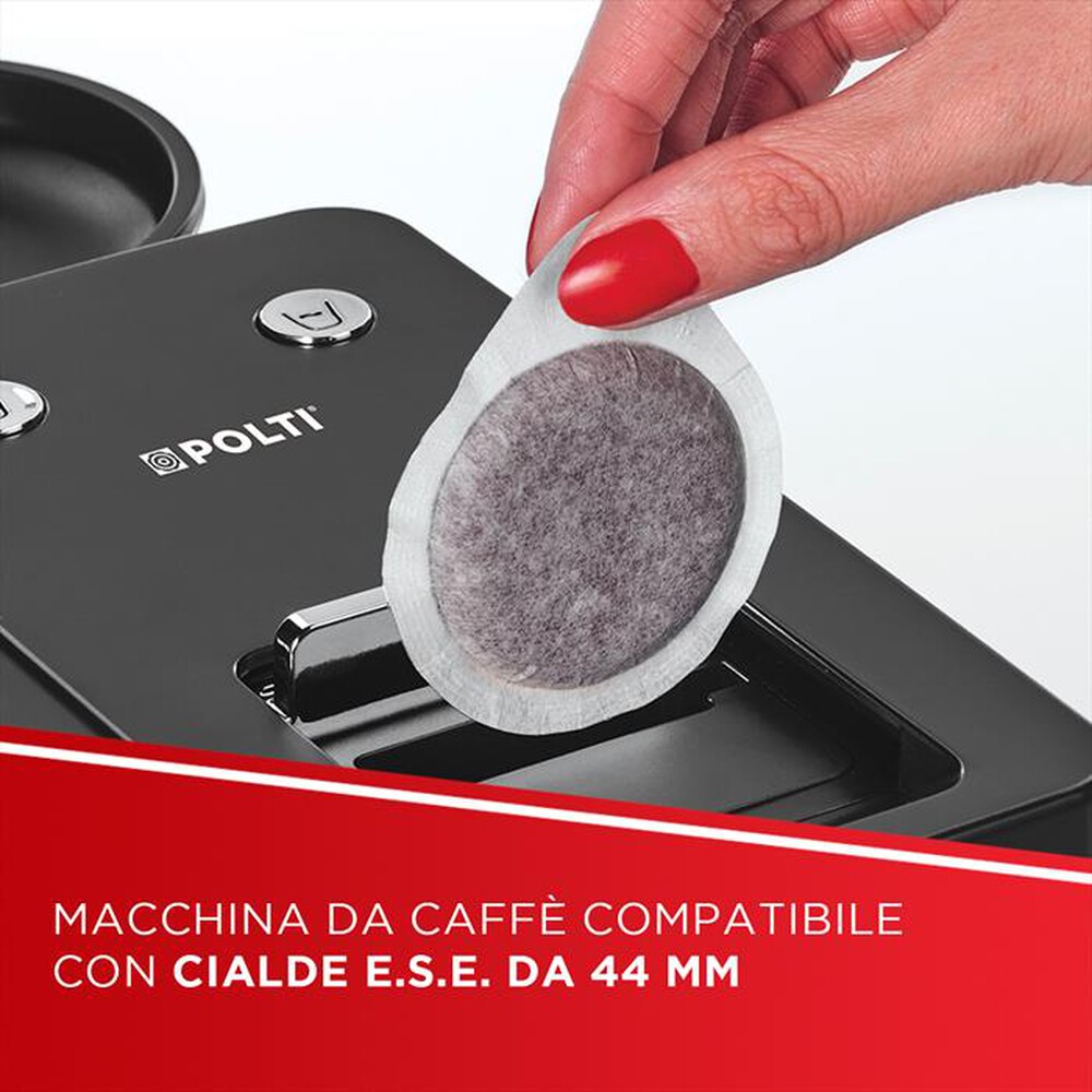 Immagine del prodotto POLTI - Macchina da caff&eacute; cialde ESE COFFEA S15B+54 cialde-Nero
