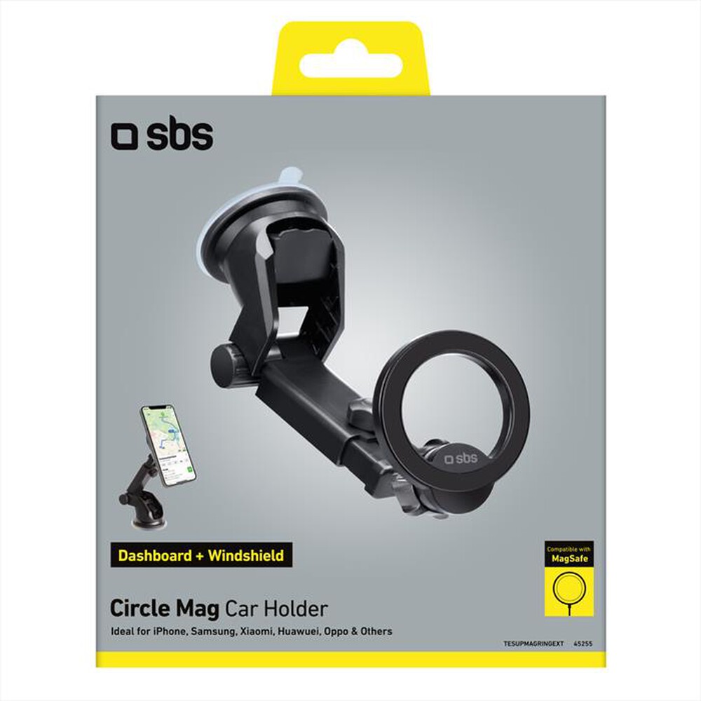 Immagine del prodotto SBS - Supporto auto Mag Safe TESUPMAGRINGEXT-Nero
