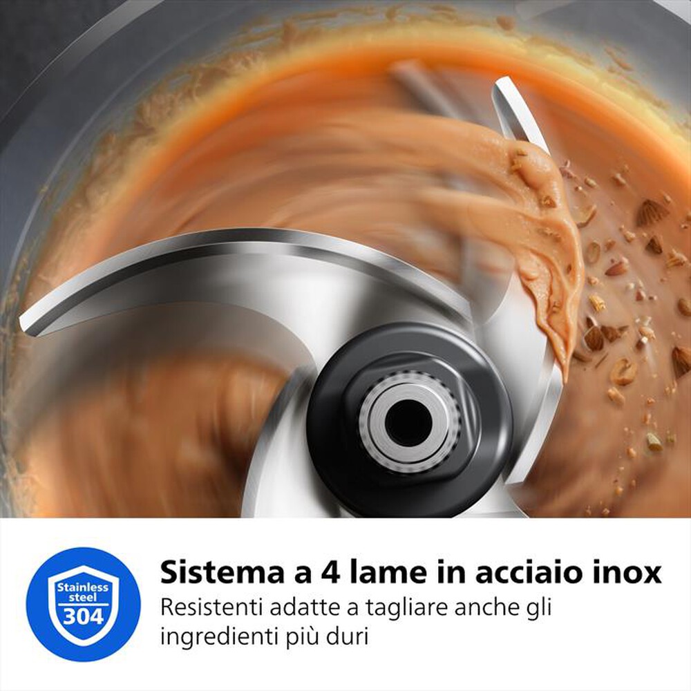 Immagine del prodotto PHILIPS - Tritatutto SERIE 3000 HR1501/00-Nero