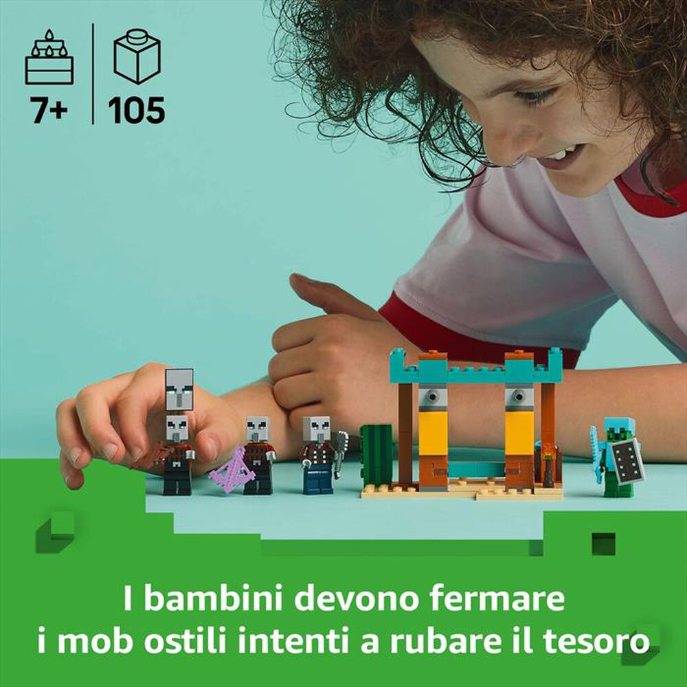Immagine del prodotto LEGO - MINECRAFT Pattuglia nel deserto della bestia 21267