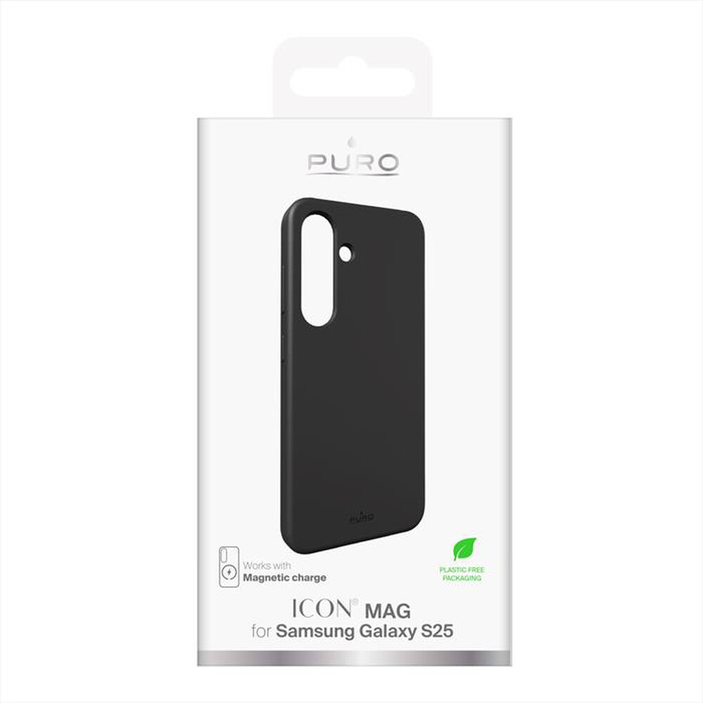 Immagine del prodotto PURO - Cover Icon PUSGS25ICONMAGBLK Samsung Galaxy S25-Nero