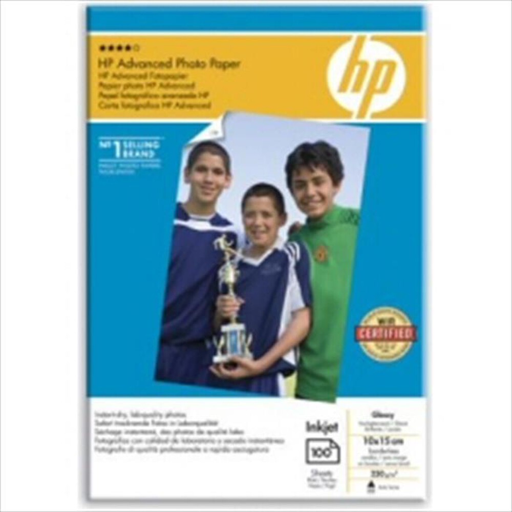 Immagine del prodotto HP - Q8692A Carta fotografica HP Advanced-Bianca, Lucida