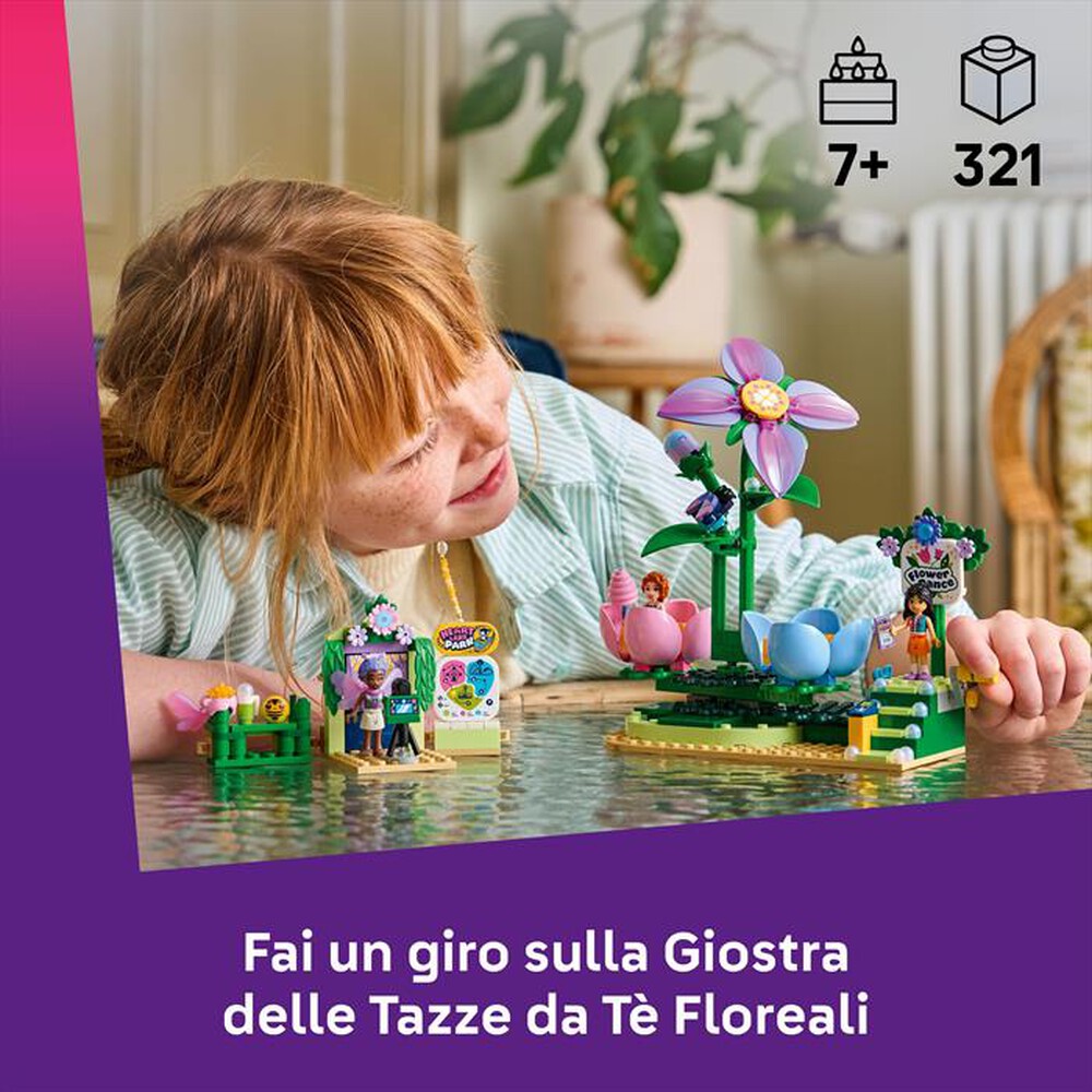Immagine del prodotto LEGO - FRIENDS Giostra delle tazze da t&egrave; floreali - 42702