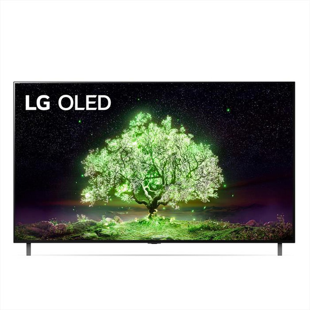 "LG - Smart TV OLED 4K 77\" OLED77A16LA-Moonstone Blue"