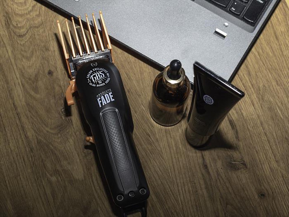 Immagine del prodotto GAMA - Tagliacapelli GBS ABSOLUTE FADE CORD-CORDLESS-Nero, Arancione