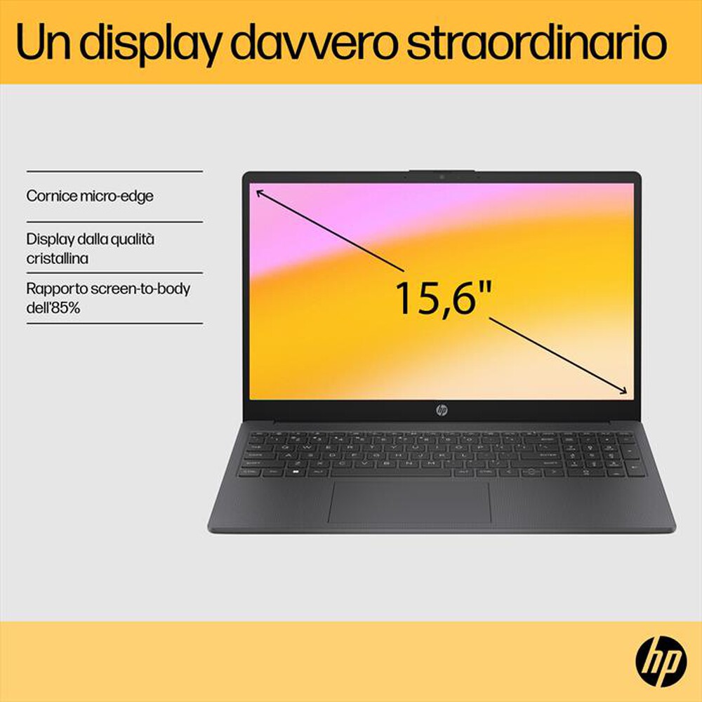 "HP - Notebook 15-FC0036NL-Chalkboard Gray"
