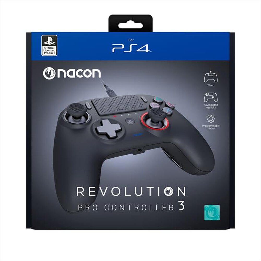 "NACON - NACON REVOLUTION PRO CONTROLLER 3 per PS4-Nero"