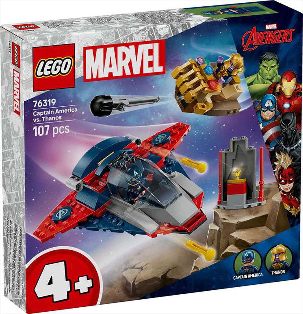 Immagine del prodotto LEGO - 76319 CAPTAIN AMERICA CONTRO THANOS-,