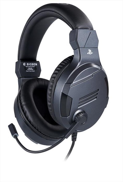 BIG BEN - CUFFIE GAMING STEREO V3 PS5-Nero/Titanio