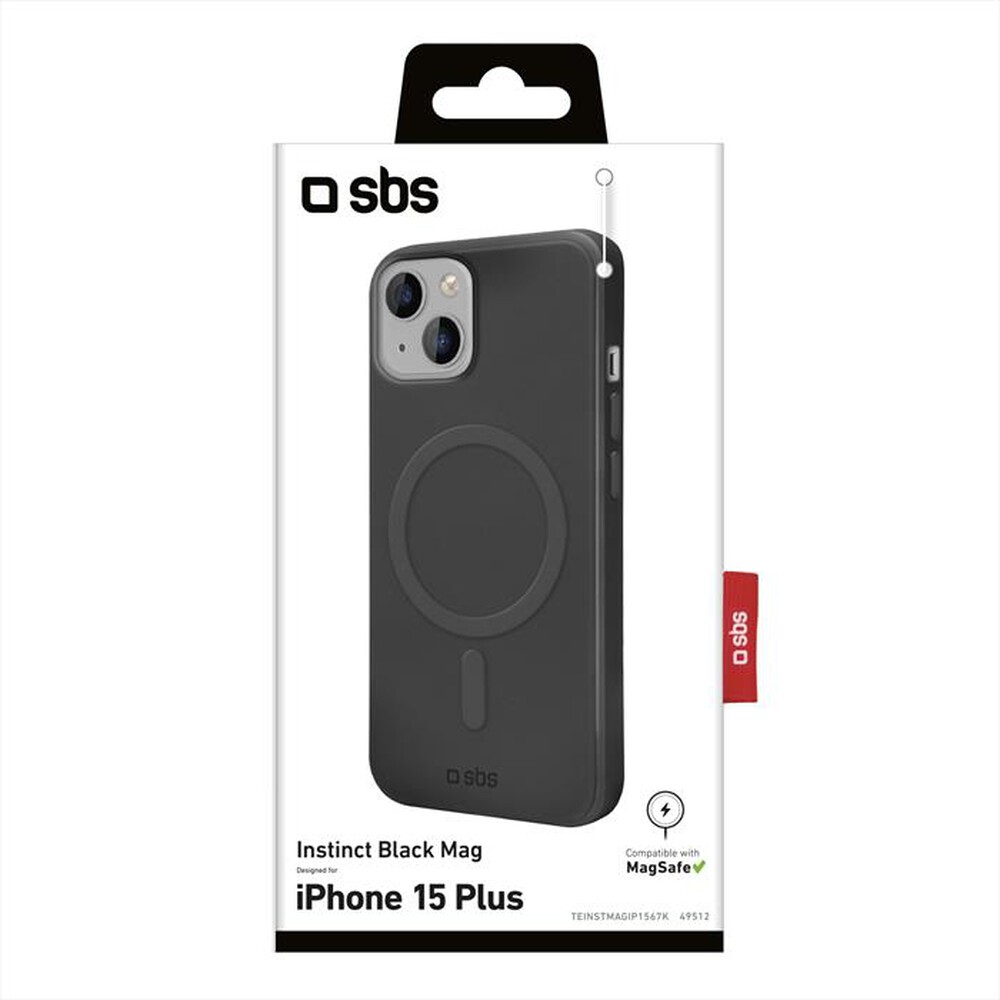 Immagine del prodotto SBS - Cover TEINSTMAGIP1567K per iPhone 15 Plus-Nero
