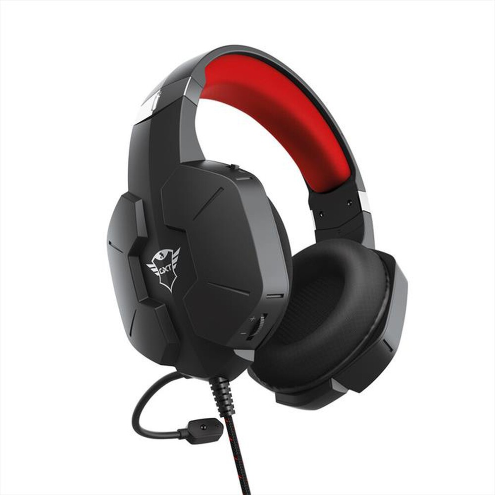 "TRUST - GXT323 CARUS HEADSET-Black/Red"