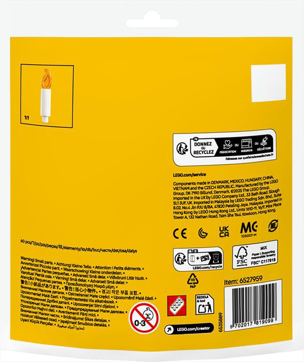 Immagine del prodotto LEGO - RECRUITMENT BAGS Animali festa di compleanno 30689