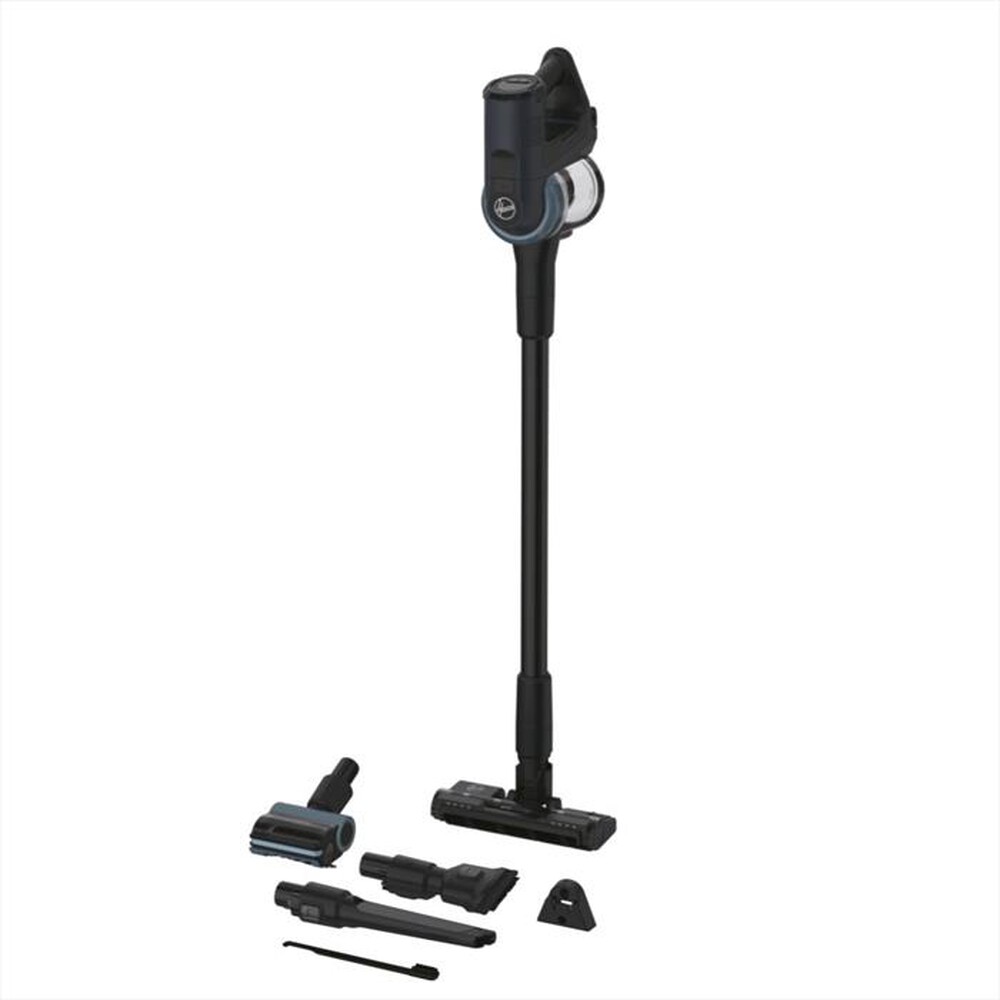 "HOOVER - Aspirapolvere ricaricabile HF401P 011-Nero, Argento"