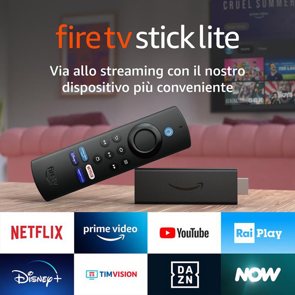 "AMAZON - FIRE TV STICK LITE-Nero"