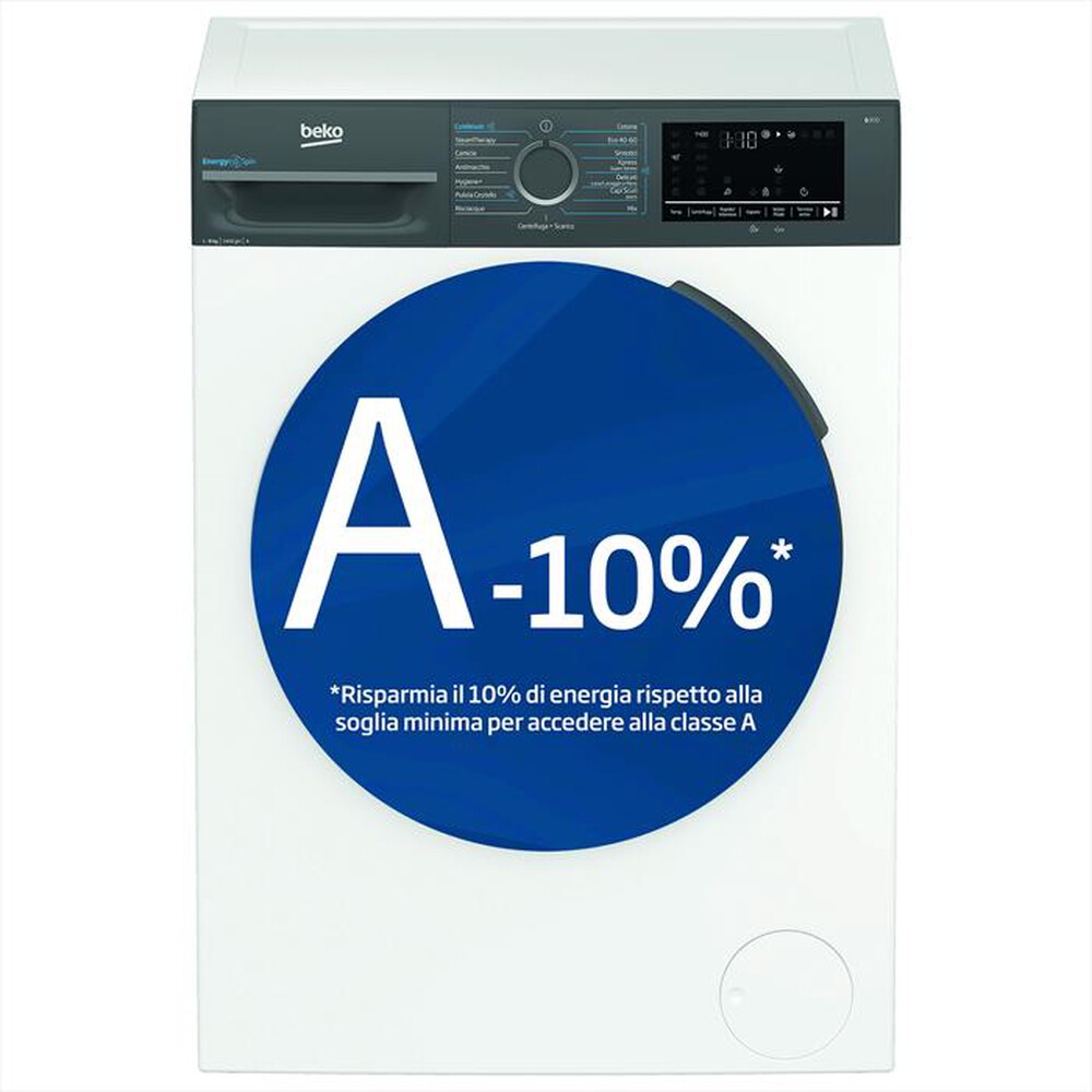 BEKO - Lavatrice BMWEU8147DA 8Kg Classe A 1400giri-Antracite, Bianco