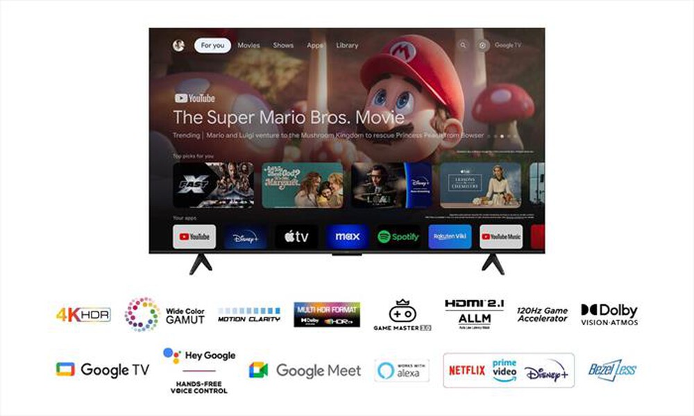 Immagine del prodotto TCL - Smart TV LED UHD 4K 65" 65P79B-Titanium