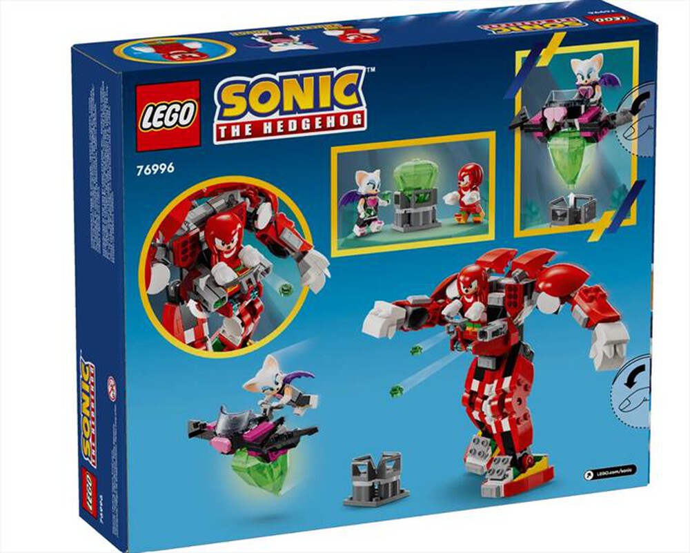 "LEGO - SONIC Il mech guardiano di Knuckles - 76996-Multicolore"