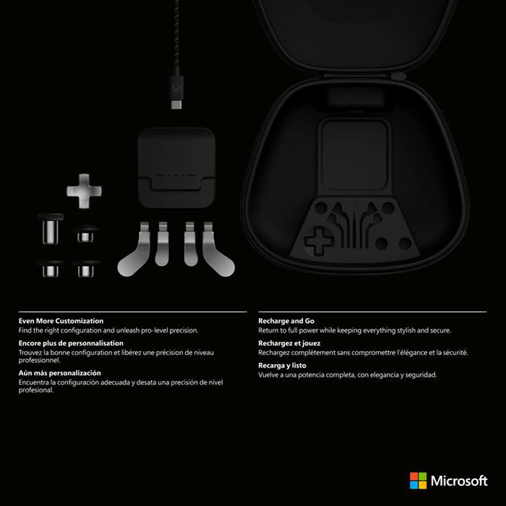 Immagine del prodotto MICROSOFT - XBOX ELITE WIRELESS CONTROLLER S2 &ndash; COMPONENT PACK