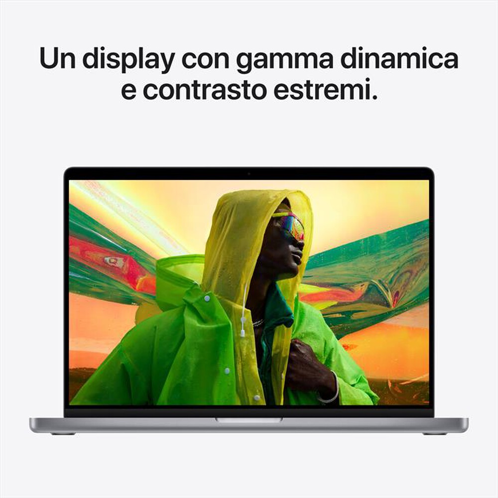 Immagine del prodotto APPLE - MacBook Pro 16" M1 Pro 10-core 16-core 512GB SSD-Grigio Siderale