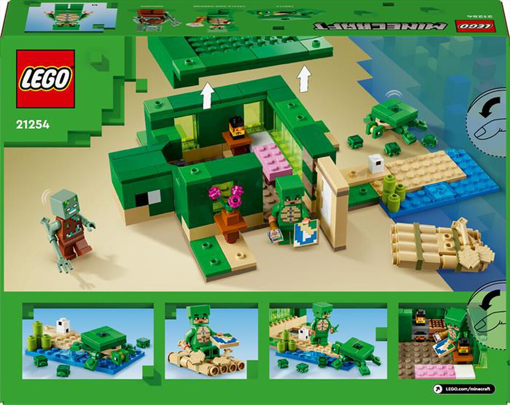 Immagine del prodotto LEGO - MINECRAFT Beach House della tartaruga 21254