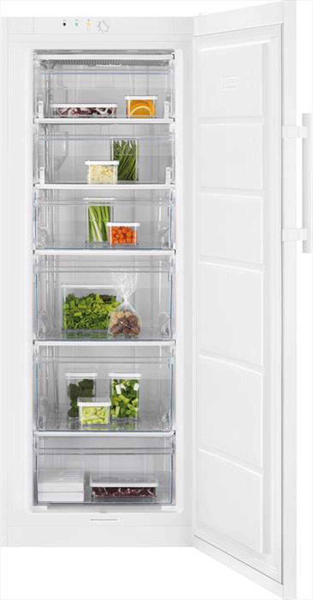 "ELECTROLUX - Congelatore verticale LUB1AF22W Classe F-Bianco"