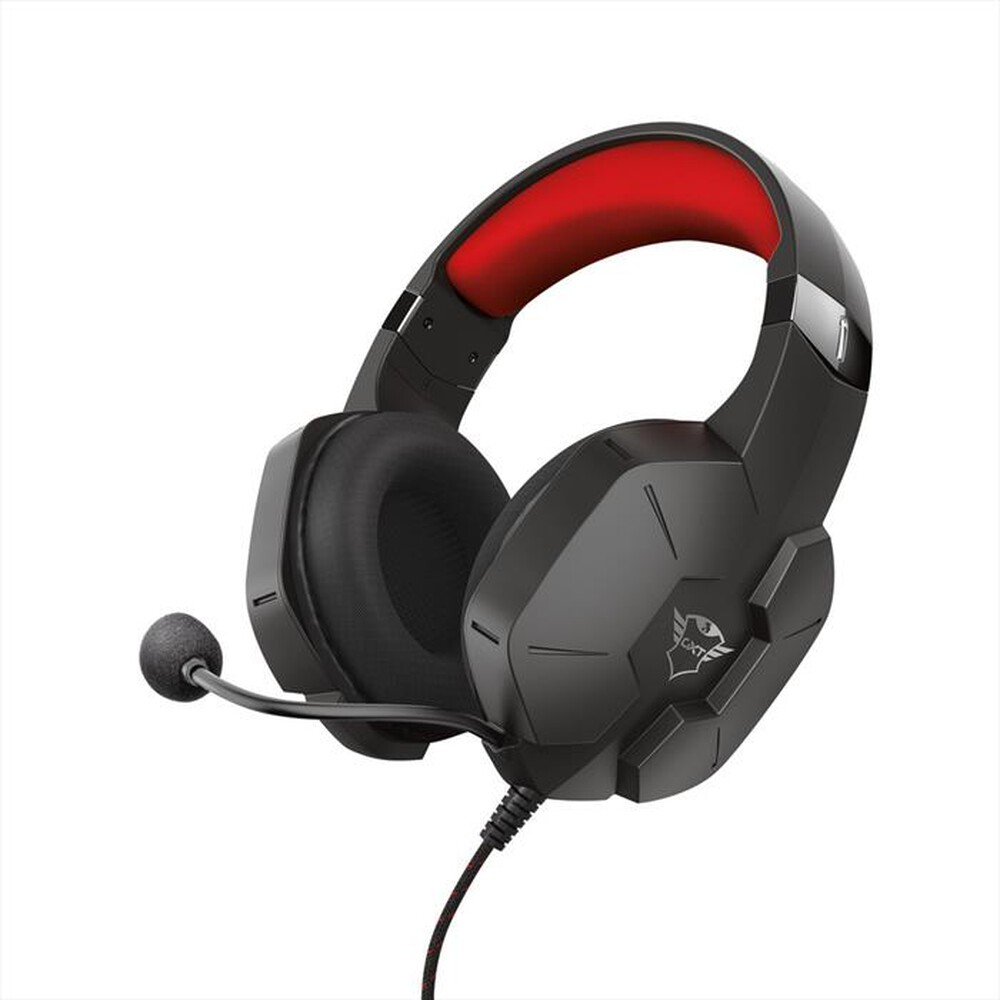 "TRUST - GXT323 CARUS HEADSET-Black/Red"
