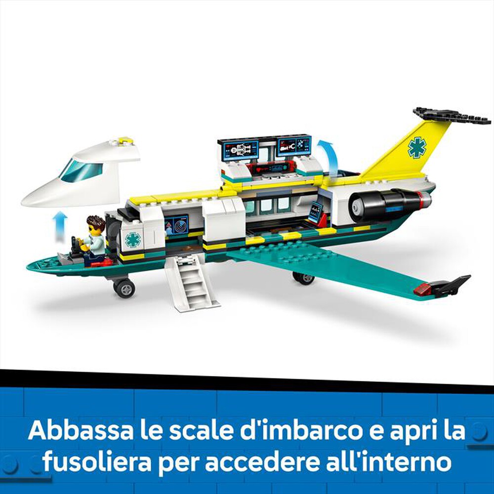 "LEGO - AEREO AMBULANZA DI EMERGENZA-,"