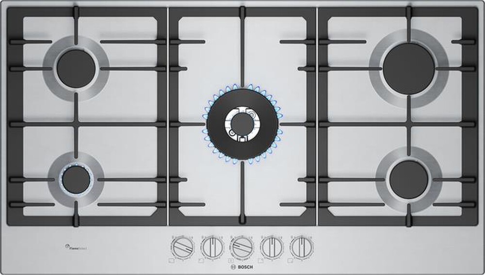 Immagine del prodotto BOSCH - Piano cottura a gas PCR9A5I90 91,5 cm-Inox