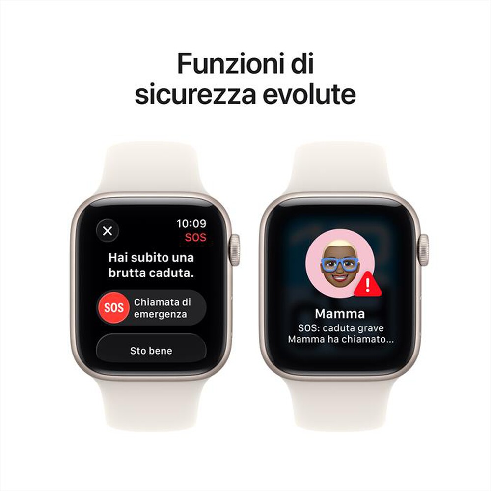 Immagine del prodotto APPLE - Watch SE 3 GPS 44mm Alluminio-Sport Band Galassia - M/L