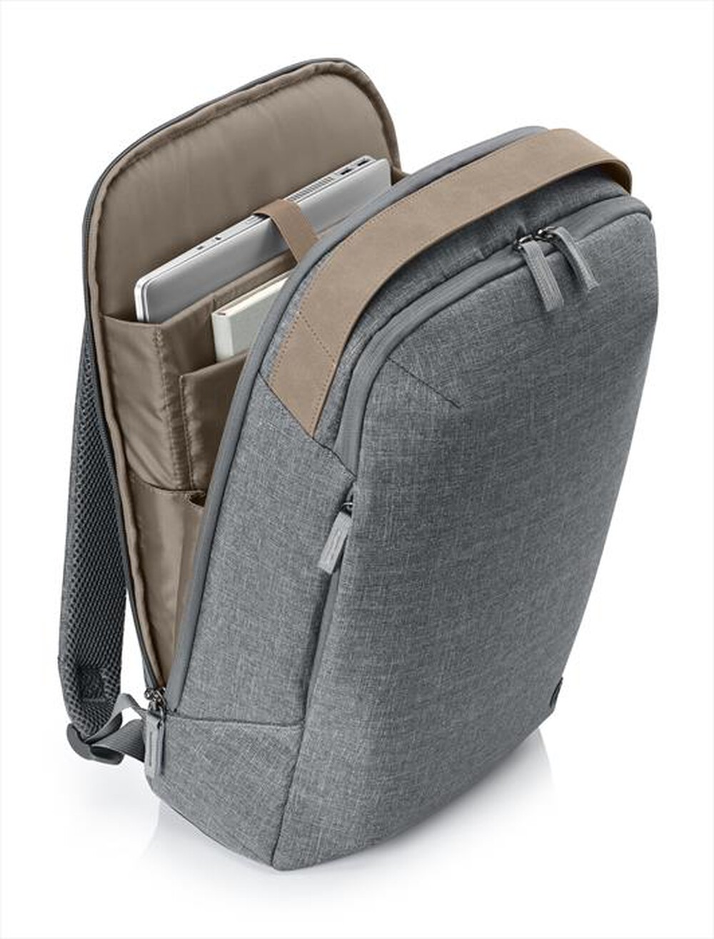 "HP - HP RENEW BACKPACK-Gray"