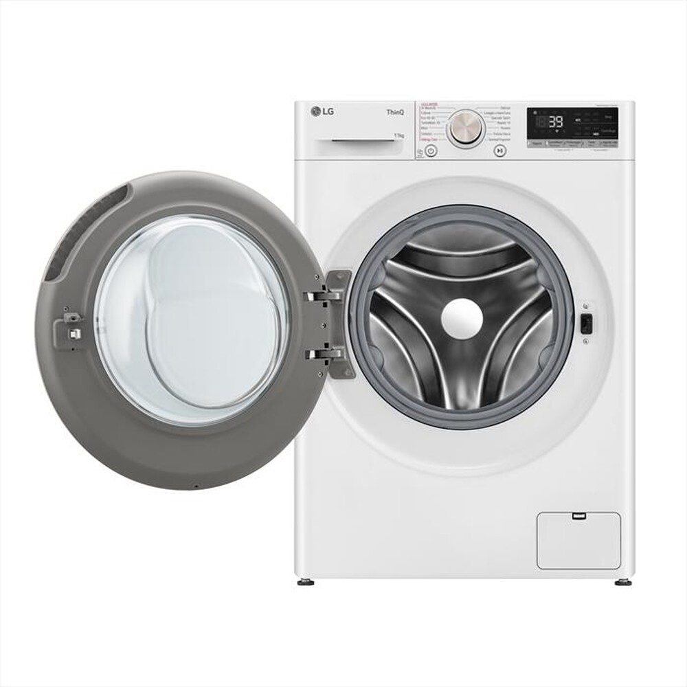 "LG - Lavatrice AI DD R7 F4R7011TSWG 11kg Classe A-Bianca"