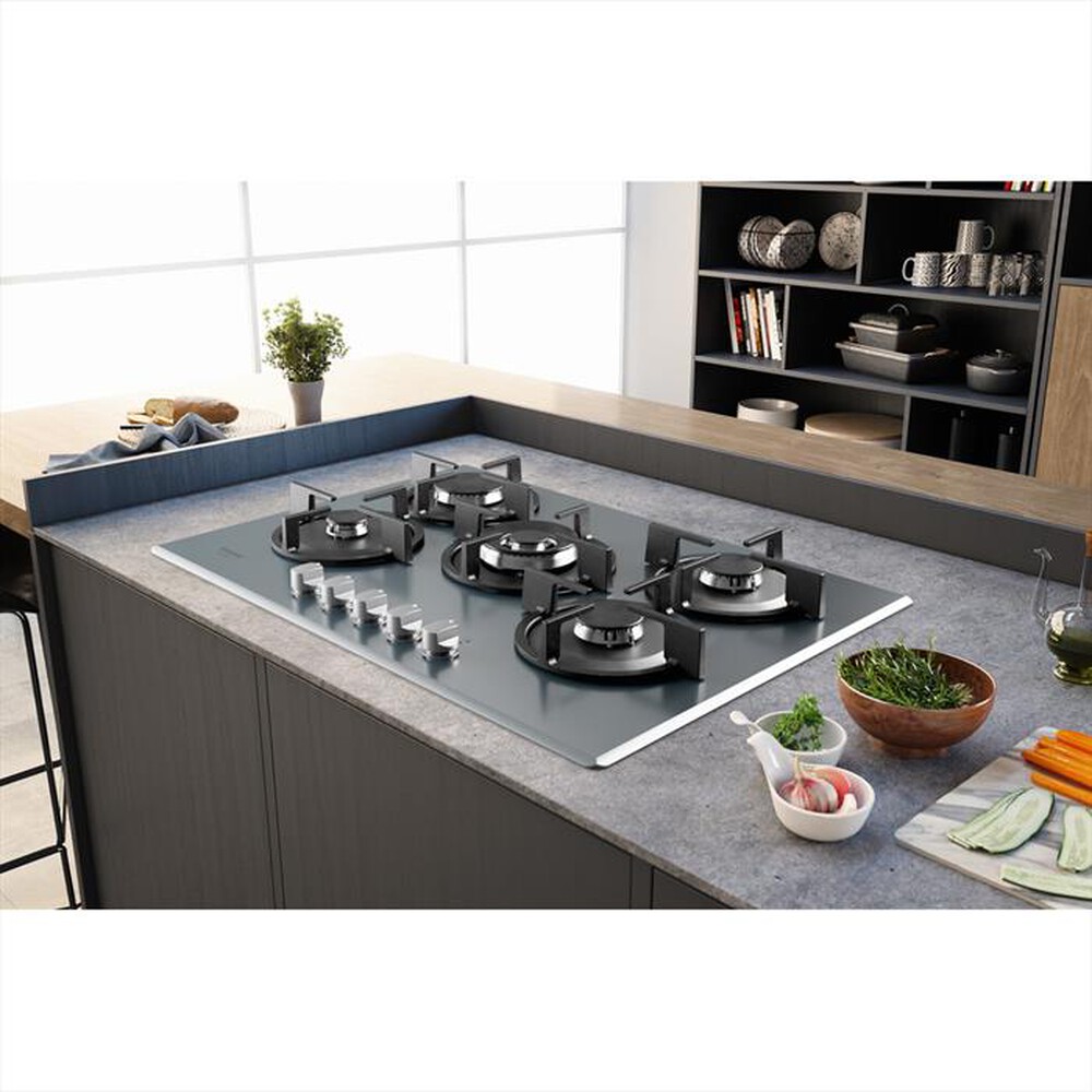 Immagine del prodotto HOTPOINT ARISTON - Piano cottura a gas HAGD 72S/SL 5 fuochi 73cm