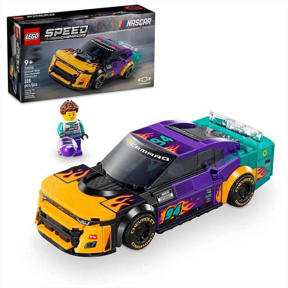 "LEGO - NASCAR Next Gen Chevrolet Camaro ZL1 - 76935-Multicolore"