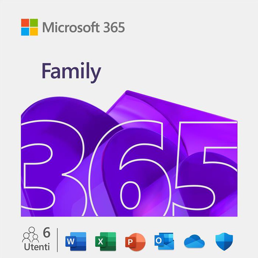 Immagine del prodotto MICROSOFT - M365 Family ESD