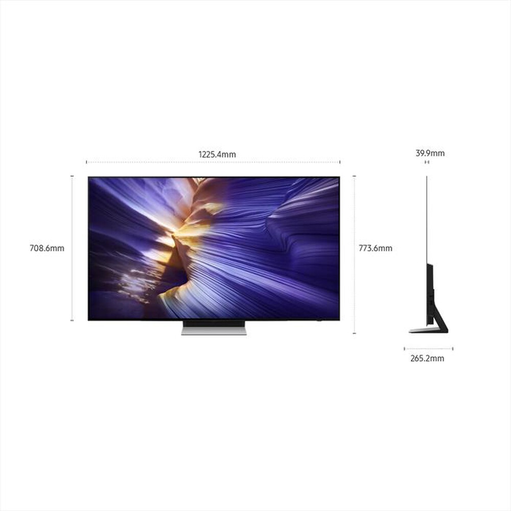 "SAMSUNG - Smart TV OLED UHD 4K 55\" QE55S90FAEXZT-Graphite Black"