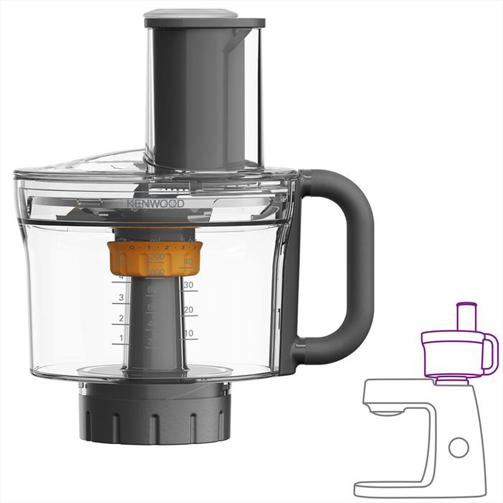 "KENWOOD. - Food processor KAH65.000PL-grigio"