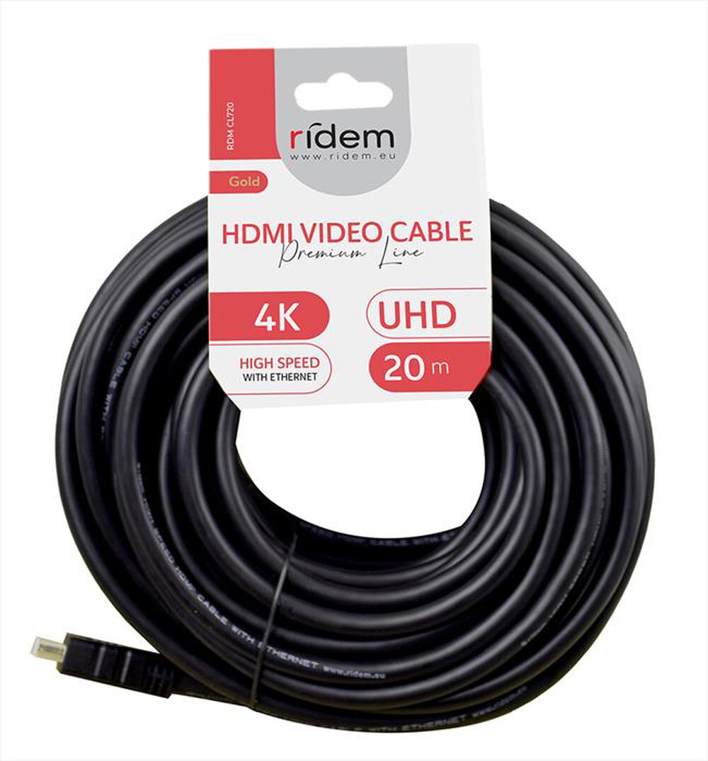 Immagine del prodotto RIDEM - Cavo audio video RDM CL720-Nero