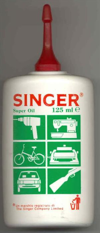 SINGER - Olio macchina da cucire