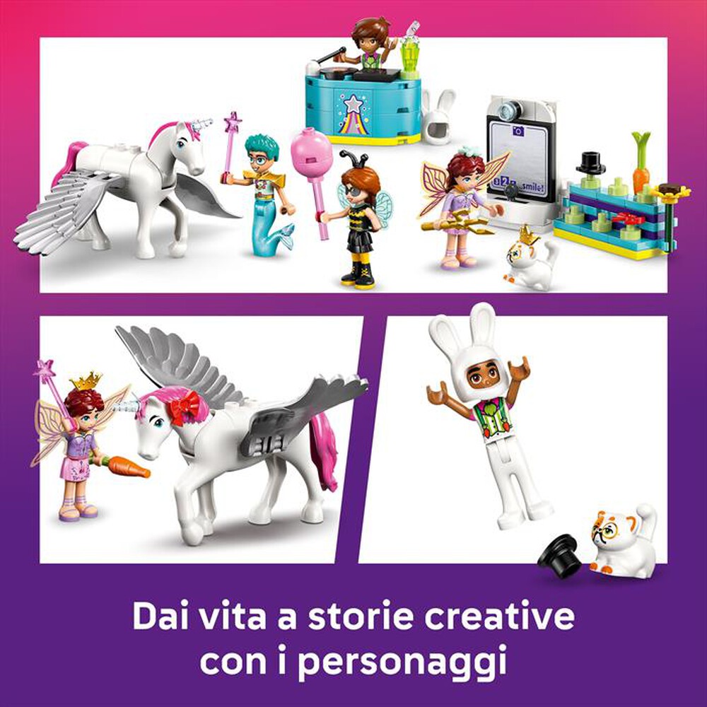 "LEGO - PARTY IN COSTUME CON UNICORNO E FATINA-,"
