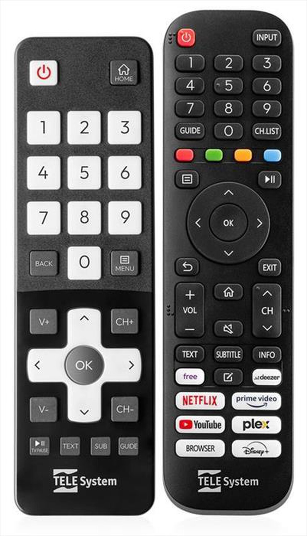 Immagine del prodotto TELESYSTEM - Smart TV Q-LED UHD 4K 43" TS43 FLQLED SMV15F-BLACK