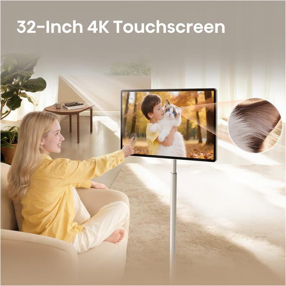 Immagine del prodotto HISENSE - RoamView Display Touchscreen 32" 4K 32S6S-Bianco