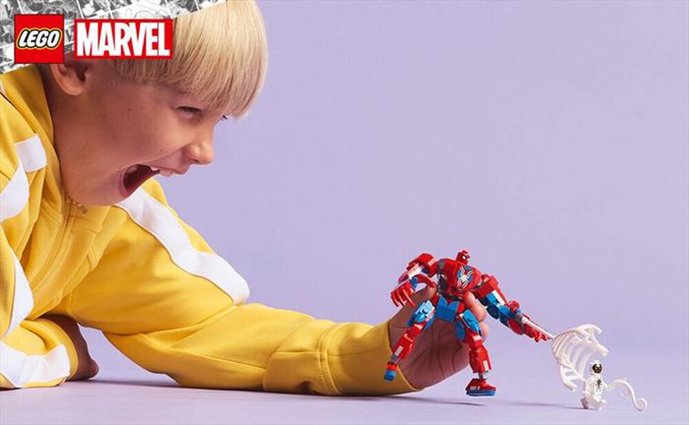 Immagine del prodotto LEGO - SUPER HEROES Mech SpiderMan contro AntiVenom 76308