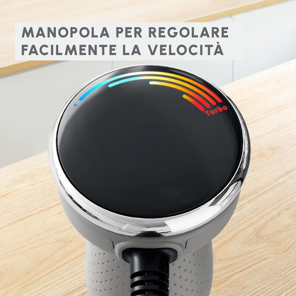 "MOULINEX - Frullatore ad immersione DD672B10-Grigio"