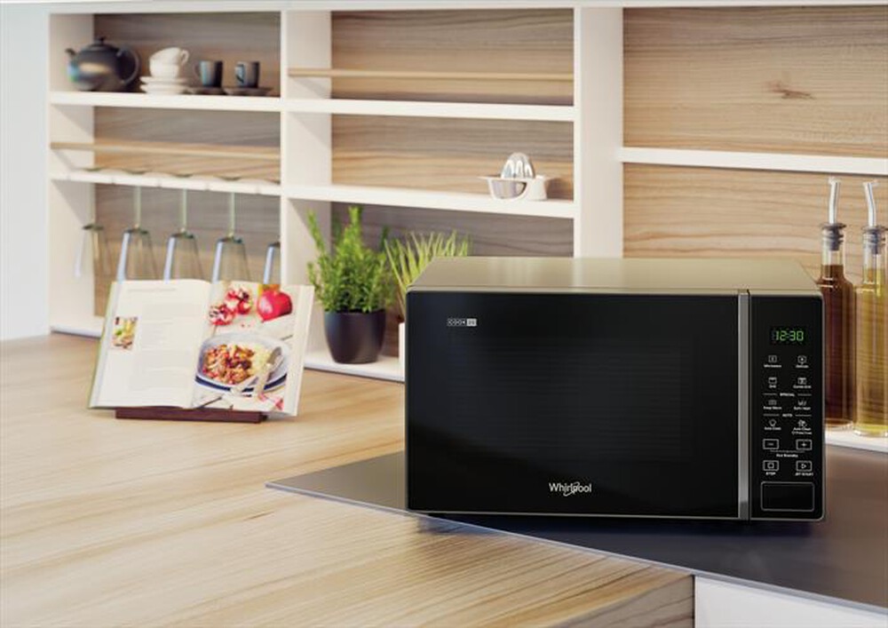"WHIRLPOOL - Forno microonde COOK20 MWP 203 SB-Nero, Argento"