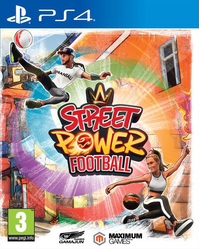 MAXIMUM GAMES - STREET POWER FOOTBALL PS4 - 
