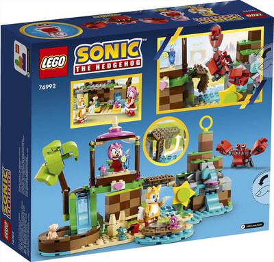 LEGO - SONIC L&rsquo;isola del soccorso animale di Amy - 76992