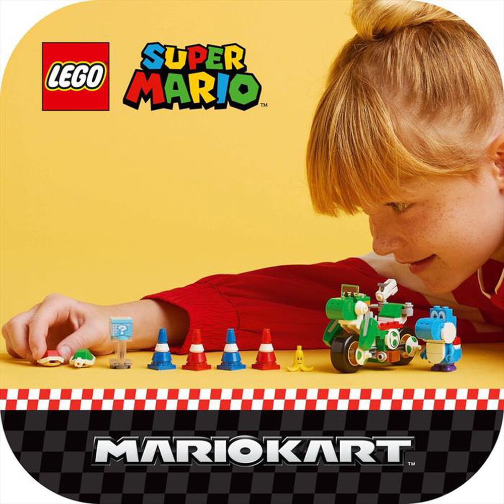 Immagine del prodotto LEGO - SUPER MARIO Mario Kart: Moto Yoshi 72031