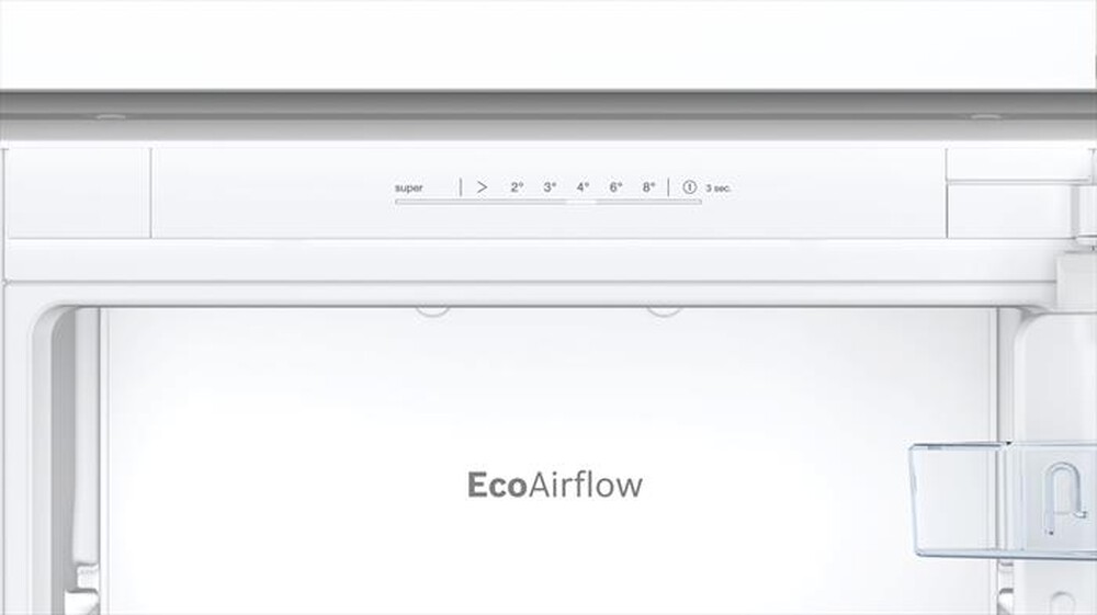 "BOSCH - Frigorifero combinato KIN86NSE0 Classe E 260 lt-Bianco"