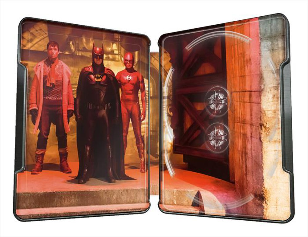 "WARNER HOME VIDEO - FLASH, THE STEELBOOK 1 (4K ULTRA HD + BLU-RAY)"
