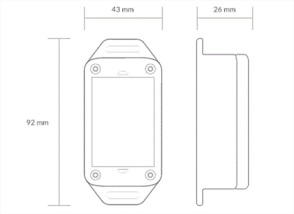 "ISMARTGATE - STANDARD MINI GARAGE-WHITE"